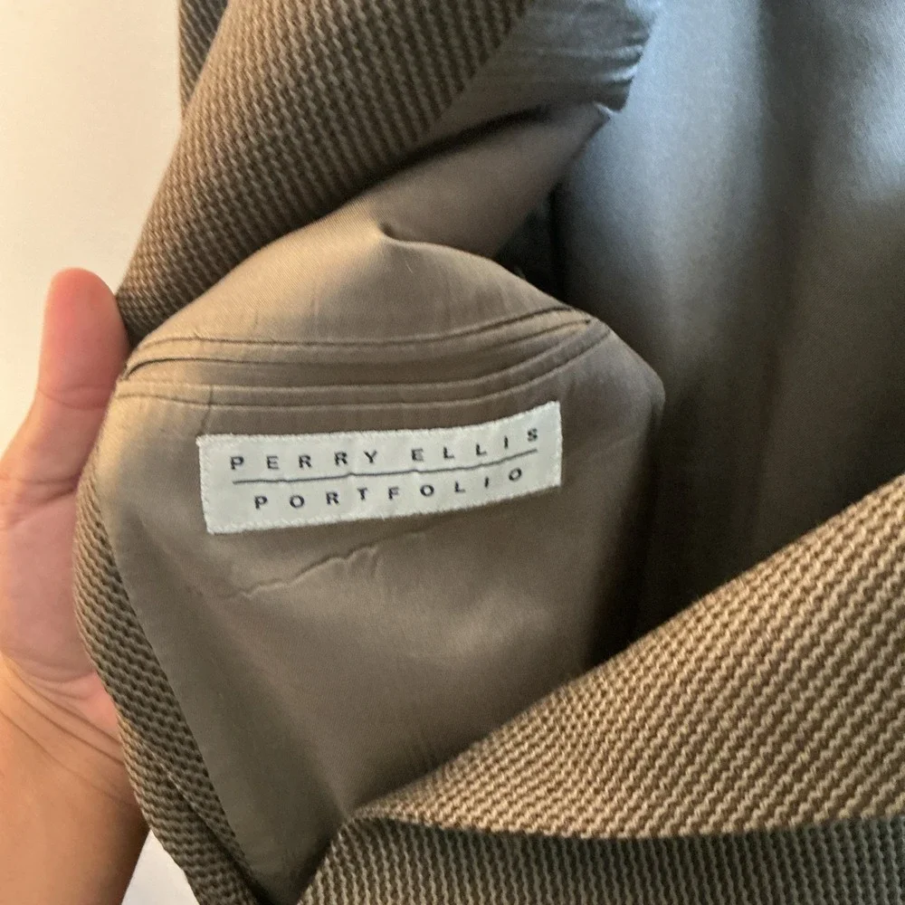 Perry Ellis Suit Jacket Men Size 40